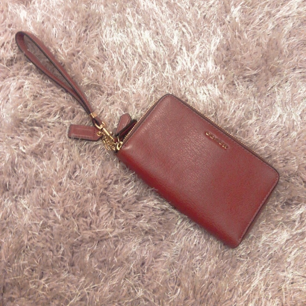 Coach Accordion Zip Wallet